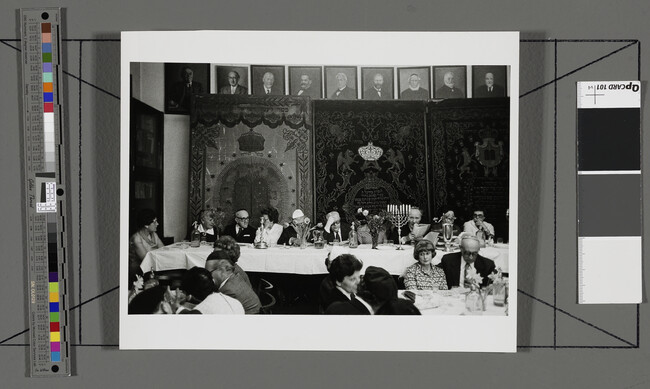 Alternate image #2 of From all over Eastern Europe, the Budapest Jewish Community Gathers the Old People for its Holiday Dinner, Budapest, Hungary