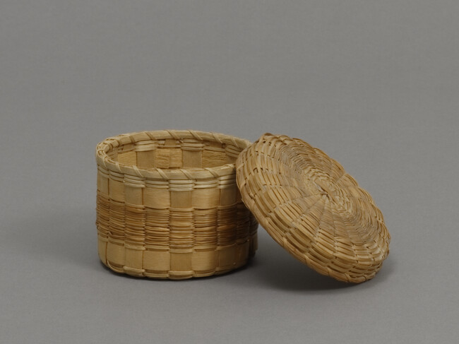 Alternate image #1 of Small Basket with Lid