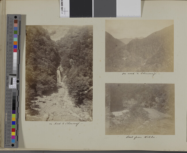 Alternate image #1 of Waterfall near Lake Chūzenji. Nikkō, Tochigi Prefecture, Japan, from a Travel Photograph Album (Views of Hawaii and Japan)