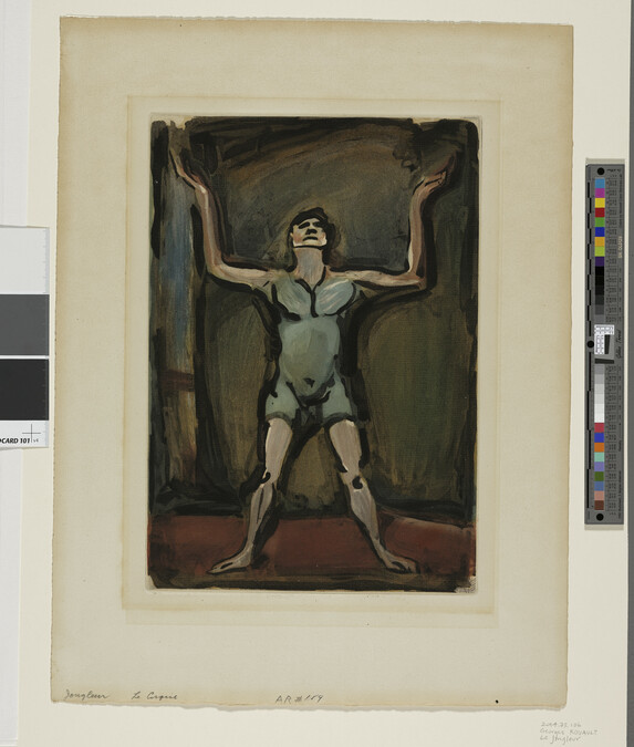 Alternate image #1 of Le Jongleur (The Juggler), plate 2 from Le Cirque (The Circus)