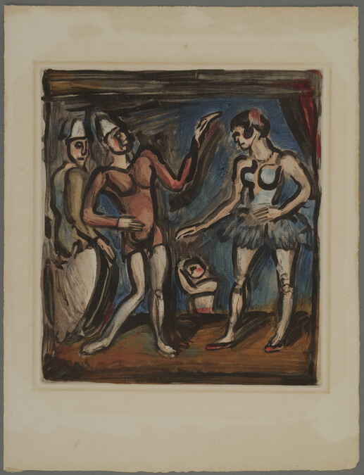 Alternate image #3 of La Parade (The Side Show), plate 6 from Le Cirque (The Circus)