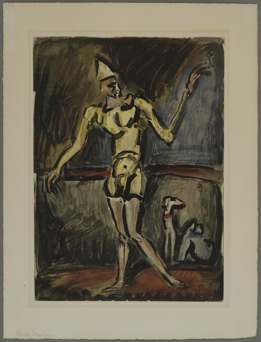 Alternate image #3 of Le Clown Jaune (The Yellow Clown), plate 7 from Le Cirque (The Circus)