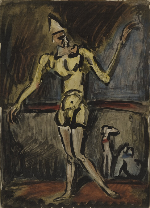 Alternate image #2 of Le Clown Jaune (The Yellow Clown), plate 7 from Le Cirque (The Circus)