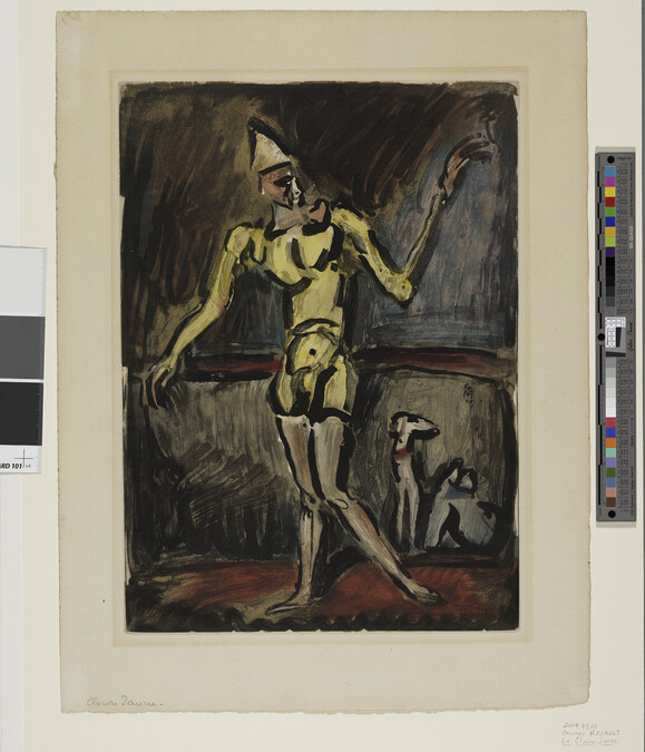 Alternate image #1 of Le Clown Jaune (The Yellow Clown), plate 7 from Le Cirque (The Circus)