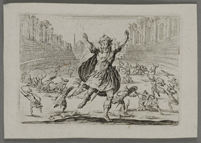Alternate image #1 of Escarmouche dans un cirque (Skirmish in a circus), from Les Caprices (The Capricci)