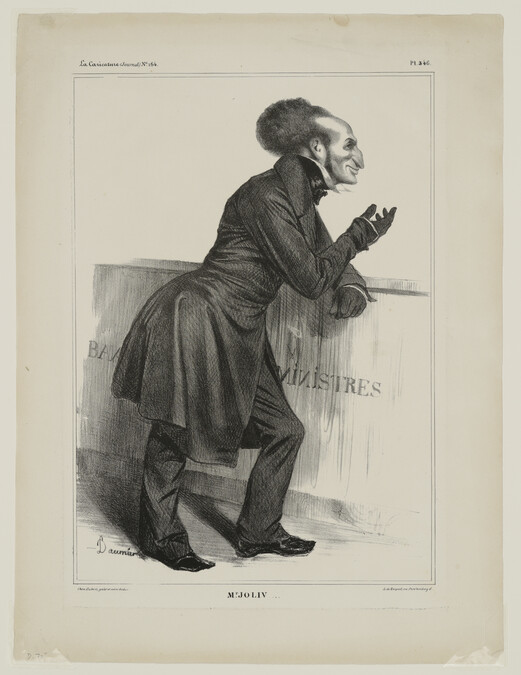 Alternate image #1 of Mr. Joliv, plate 346, from Célébrités de la Caricature (Celebrities from La Caricature)