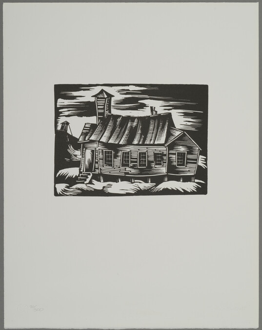Alternate image #1 of Old Church, from the portfolio Selections from the Atlanta Period, 1931-1946