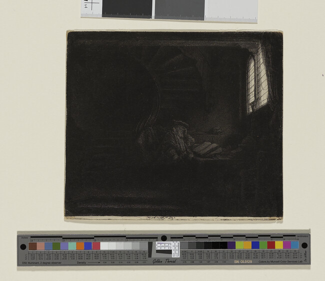 Alternate image #1 of Saint Jerome in Dark Chamber