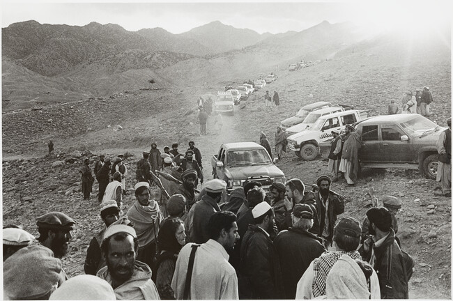 Alternate image #3 of Journalists at Tora Bora, Afghanistan, December 2001