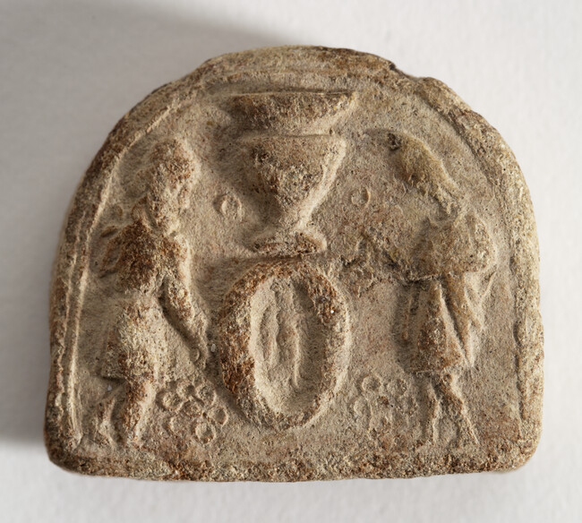 Tessera with Two Figures