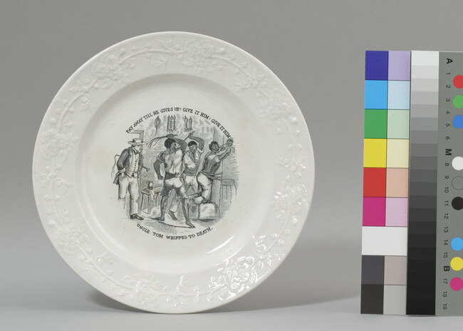 Alternate image #1 of Child's Plate with the scene 