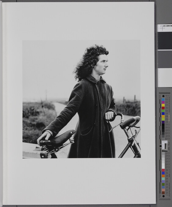 Alternate image #1 of Girl with Bicycle, Donegal, 1965, from the book W. B. Yeats, Under the Influence
