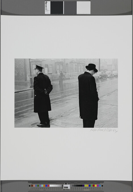 Alternate image #1 of Policeman, Man and Priest, Rathmines, Dublin, 1966, number 1 of 14, from the portfolio, Under the Influence
