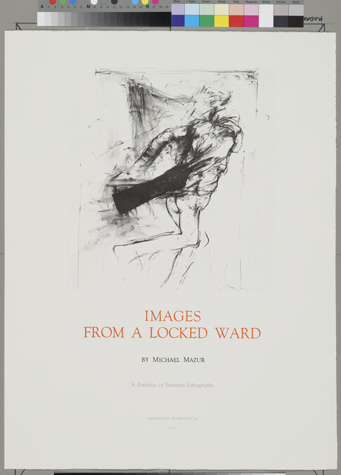 Alternate image #1 of The Frustrated, Title page, number 1 of 14, from the portfolio Images from a Locked Ward
