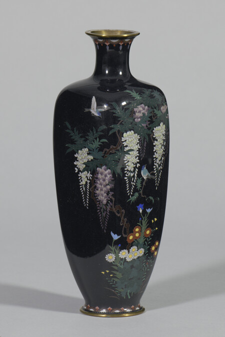 Alternate image #6 of Vase (one of a pair)