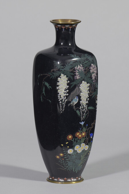 Alternate image #8 of Vase (one of a pair)