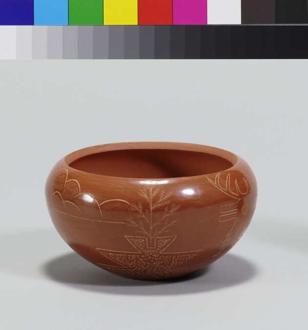 Alternate image #6 of Bowl with Deer Design