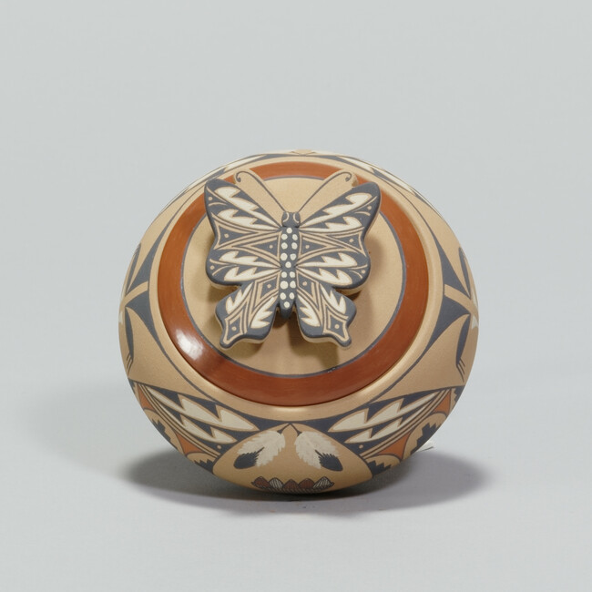 Alternate image #3 of Bowl with Butterfly Lid