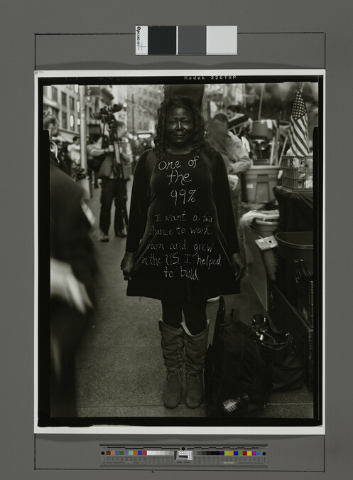 Alternate image #1 of Shadow, October 15, 2011, from Occupying Wall Street: A Portfolio of 20 Images