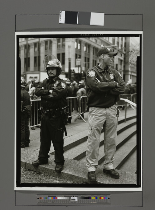 Alternate image #1 of Two Police Officers, November 15, 2011, from Occupying Wall Street: A Portfolio of 20 Images