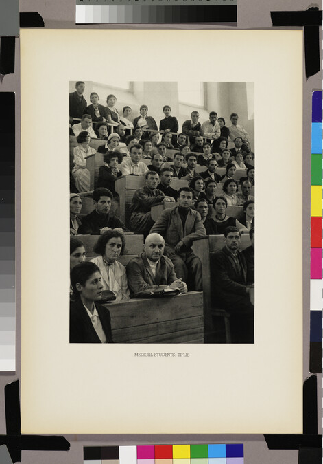 Alternate image #1 of Medical Students: Tiflis, from the portfolio Margaret Bourke White's Photographs of U.S.S.R.