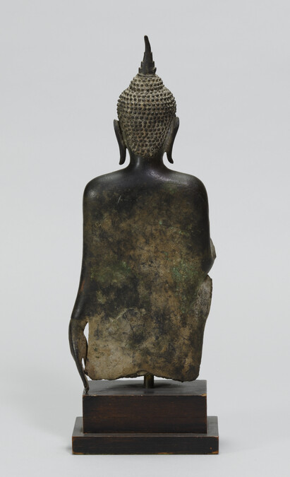 Alternate image #2 of Standing Buddha wearing Monks Robes