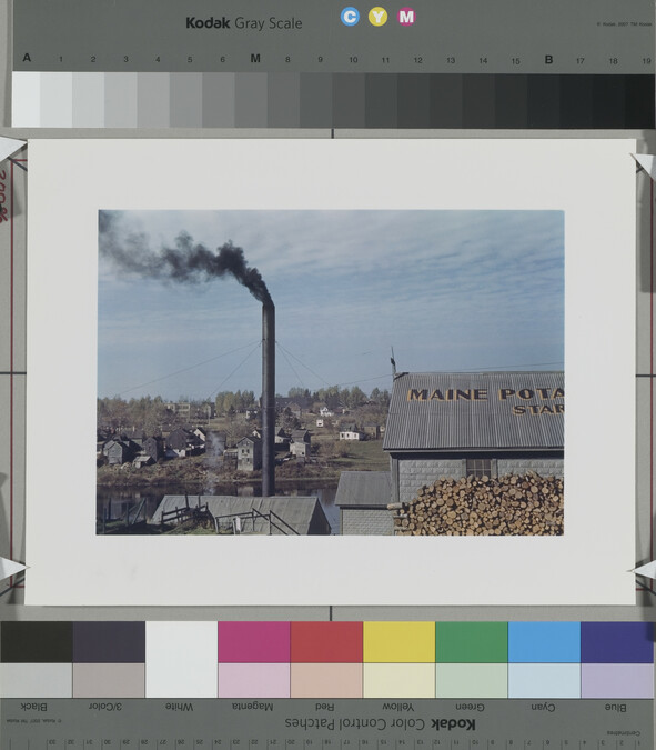 Alternate image #1 of Starch factory along Aroostock River, Cariboo, Maine, October 1940