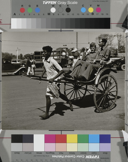 Alternate image #1 of Rickshaw Ride, Calcutta, India