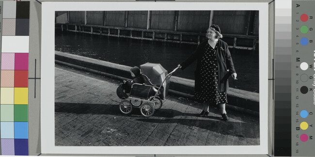 Alternate image #1 of Sunday on West Side Dock, New York, 1947