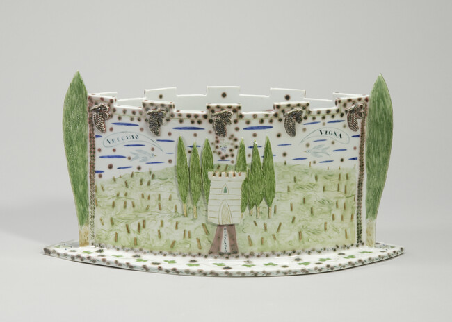 Alternate image #2 of Angelo Da Vendemmia - Castle Vase