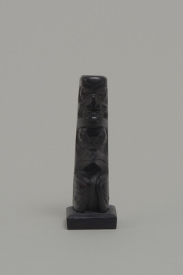 Argillite Totem Pole Model