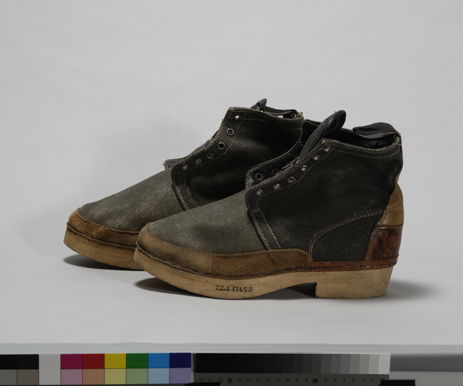 Alternate image #4 of Cloth and Wood Shoes