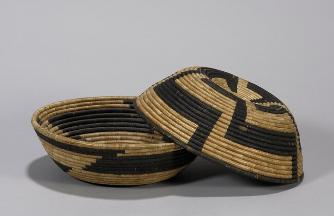 Alternate image #2 of Basketry Dish and Cover