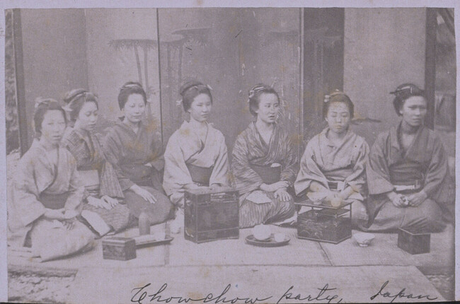Seven Seated Women