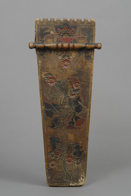 Alternate image #1 of Cradleboard Decorated with a Tree of Life, Beaver, Deer and Birds