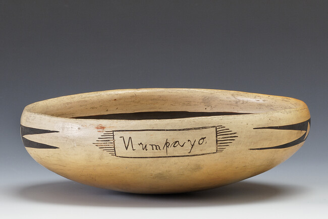 Alternate image #1 of Bowl, Depicting Migration Design