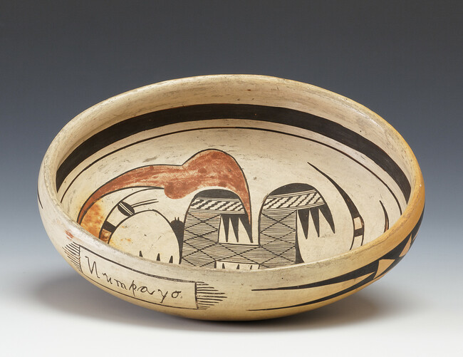 Alternate image #2 of Bowl, Depicting Migration Design