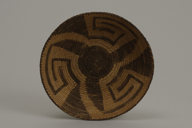 Alternate image #1 of Basket in a shallow bowl shape
