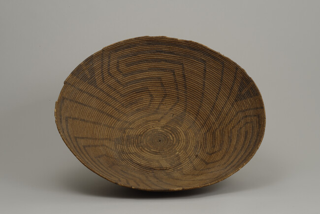 Alternate image #1 of Shallow bowl shaped basket