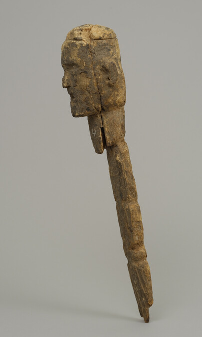 Alternate image #1 of Carving of a Head on a Stake
