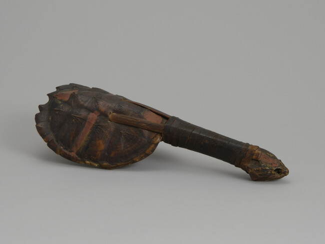 Alternate image #1 of [Restricted Object] Turtle Shell Rattle