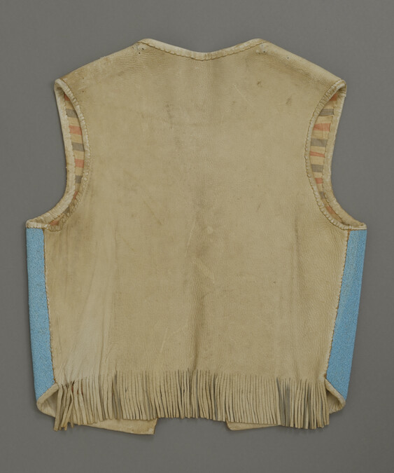 Alternate image #1 of Vest Once Owned By Thunder Iron (Albert Lincoln)