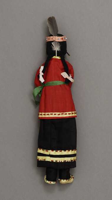 Alternate image #1 of Doll representing an Oneida Woman in Traditional Formal Clothing