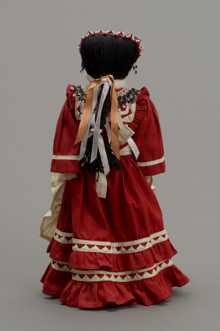 Alternate image #1 of Doll representing a Choctaw Woman