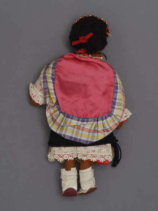 Alternate image #1 of Doll representing an Isleta Pueblo Woman