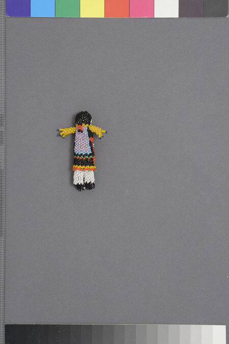 Alternate image #1 of Miniature Doll representing a Zuni Woman