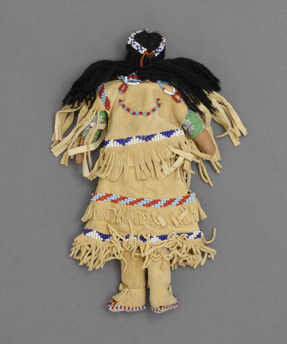 Alternate image #1 of Doll representing an Apache Woman