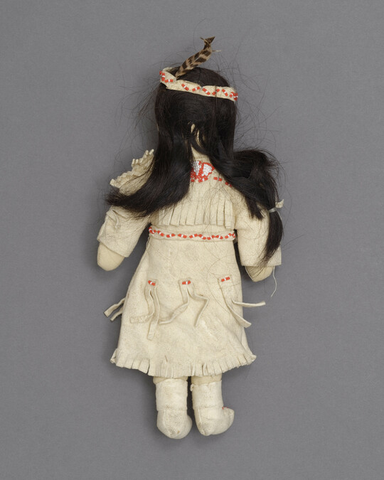 Alternate image #1 of Doll representing a Paiute Woman 