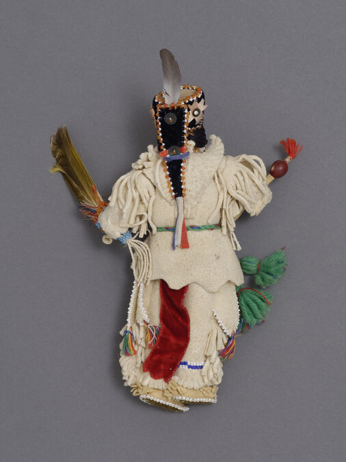 Alternate image #1 of Doll representing a Comanche Peyote Chief