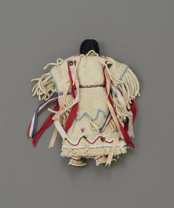 Alternate image #1 of Doll representing a Comanche Woman